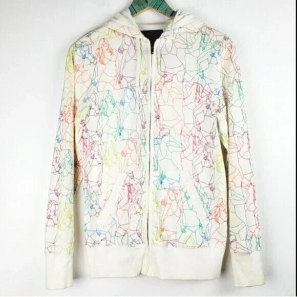 Vurt X Pacsun RARE Bikini Print Hoodie Jacket Sz Sm MUST SEE! - Picture 1 of 8